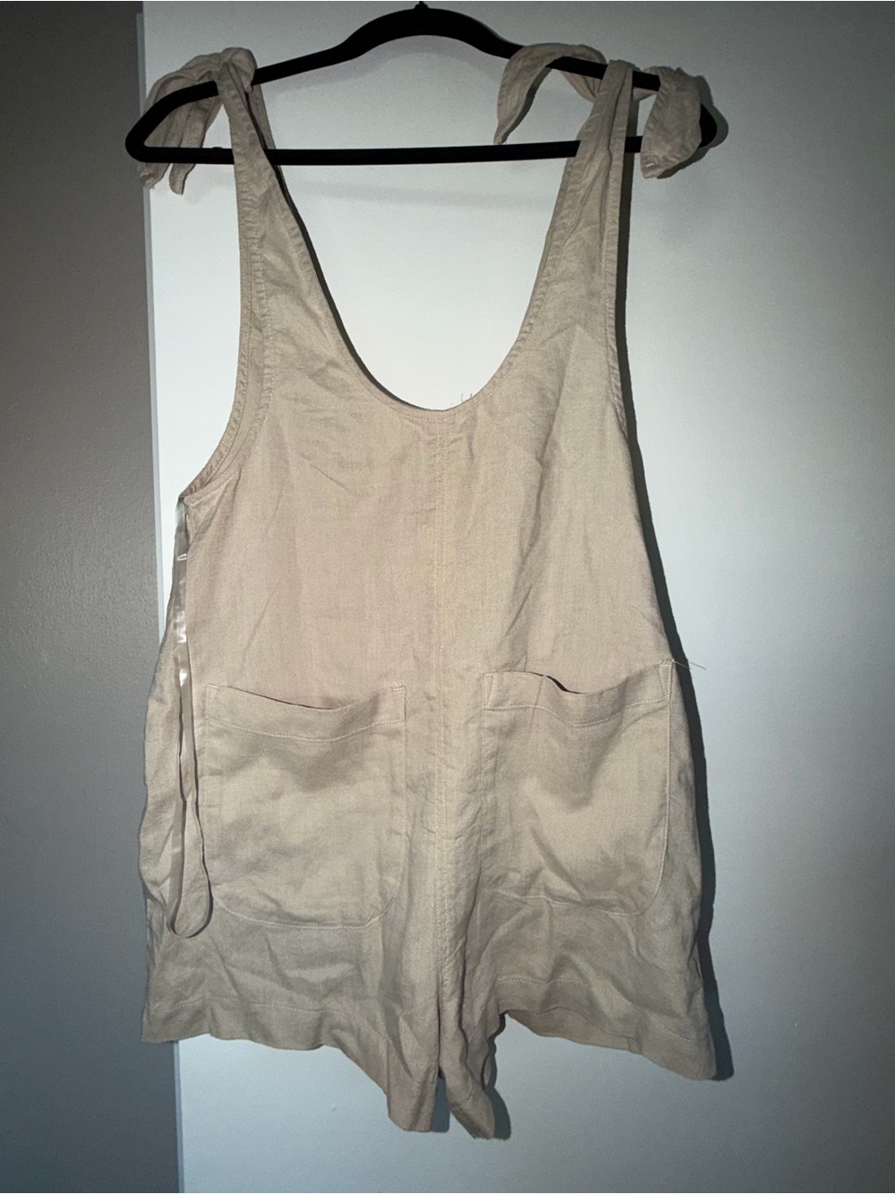 Arizona Jean Company Beige Linen Romper
